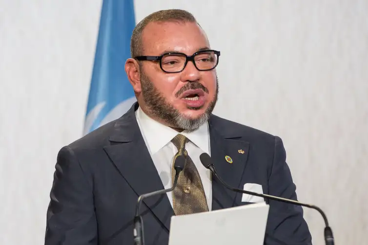 Marrocos, 30/05/2025 - Rei do Marrocos, Mohammed VI. Foto: UNclimatechange/Divulgação
