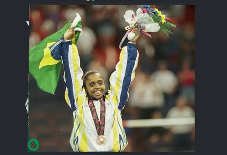 Brasília (DF), 14/05/2025 - Hall da fama COB, ginasta Daiane dos Santos.
Foto: COB/Divulgação