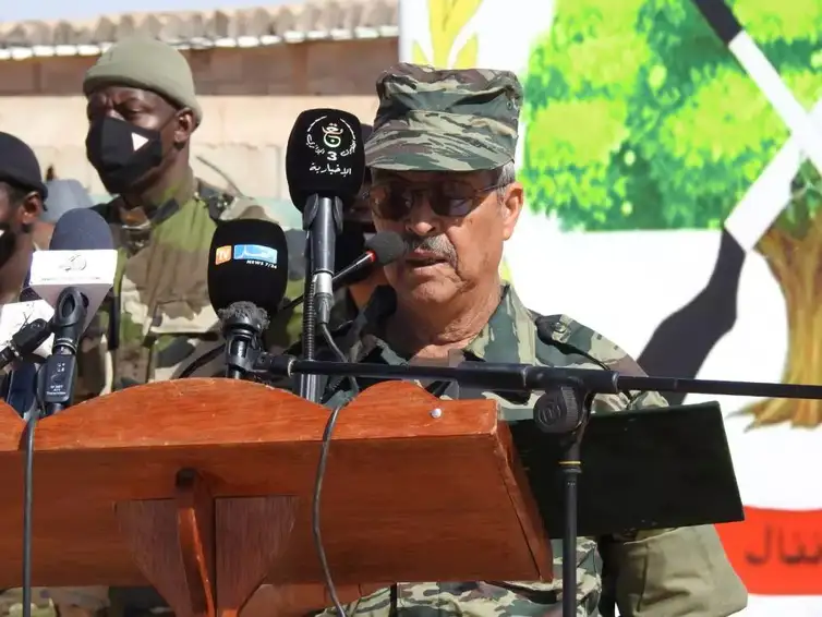 Saara Ocidental, 30/05/2025 - O Presidente da República, Secretário-Geral da Frente e Comandante Supremo das Forças Armadas do Saara Ocidental, Ibrahim Ghali. Foto: Agência de Notícias Saharaui/Divulgação