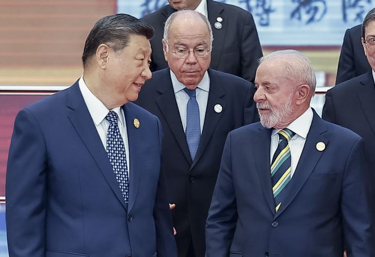 Ricardo Stuckert / PR Presidente da República, Luiz Inácio Lula da Silva, durante foto oficial dos Chefes de Delegação. China National Convention Center II, Pequim - China
Foto: Ricardo Stuckert / PR