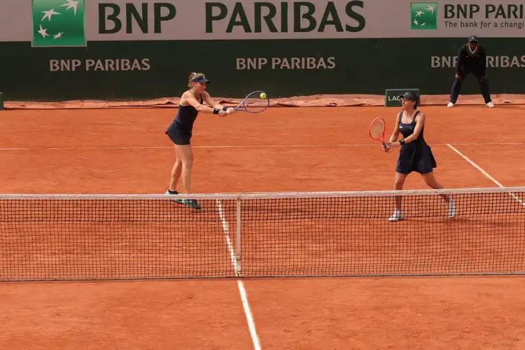 Duplas femininas, Luisa Stefani e Time Babos, Roland Garros 2025