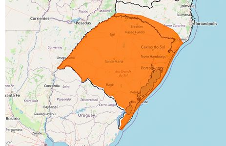 Mapa Inmet Brasília (DF), 25/06/2025 - Inmet emite alertas para queda de temperaturas
Mapa Inmet