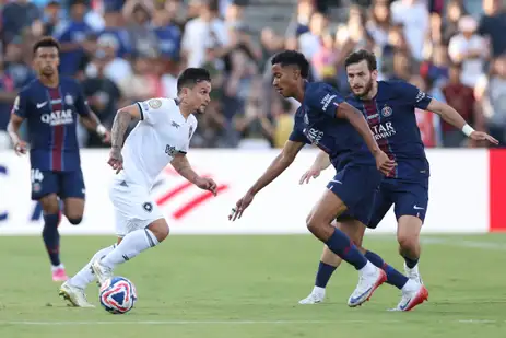 Estados Unidos - 20/06/2025 -  PSG x Botafogo pela Copa do Mundo de Clubes no Estadio Rose Bowl. 19 de Junho de 2025, Pasadena.  Foto: Vitor Silva/Botafogo.