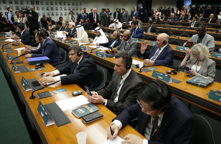 Brasília (DF), 03/06/2025  - 11º Fórum Parlamentar do BRICS  no Congresso Nacional. Reunião de presidentes de comissões de Relações Exteriores. Foto: Lula Marques/Agência Brasil