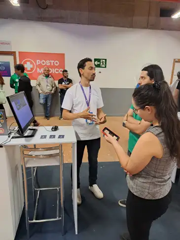 Antonio Trindade/Divulgação Brasília (DF), 20/06/2025 - Helton Braga participa do Campus Party. Foto: Antonio Trindade/Divulgação