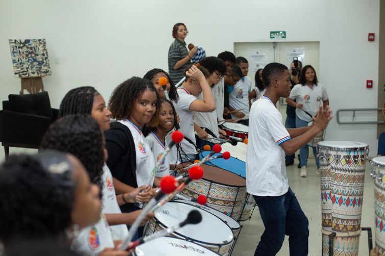 Foto: Instituto Natura Salvador - 18/07/2025 - Colégio estadual Pedro Paulo marques e Marques, em Salvador. Foto: Instituto Natura