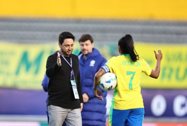Equador - 18/07/2025 - Conmebol libera aquecimento em campo na Copa América Feminina. Foto: Lívia Villas Boas/CBF