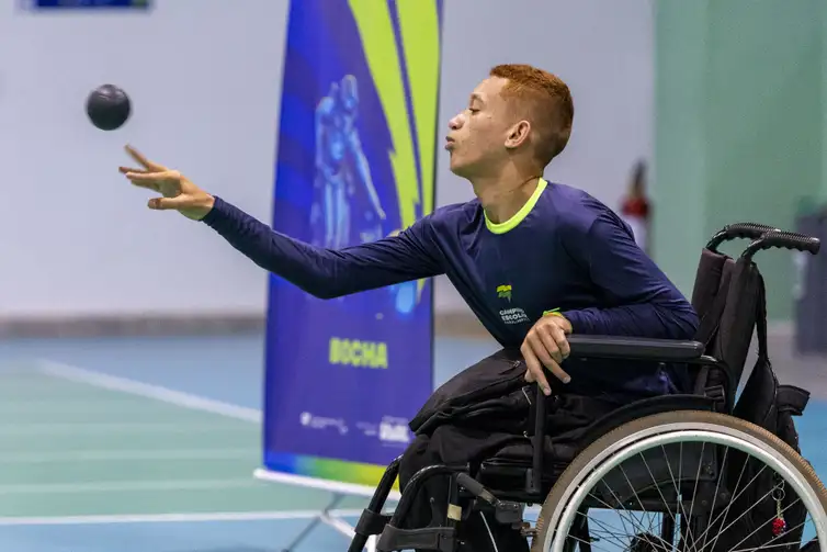 22.07.25 -Camping Escolar Paralímpico no CT Paralímpico, em São Paulo. Foto: Alessandra Cabral/CPB