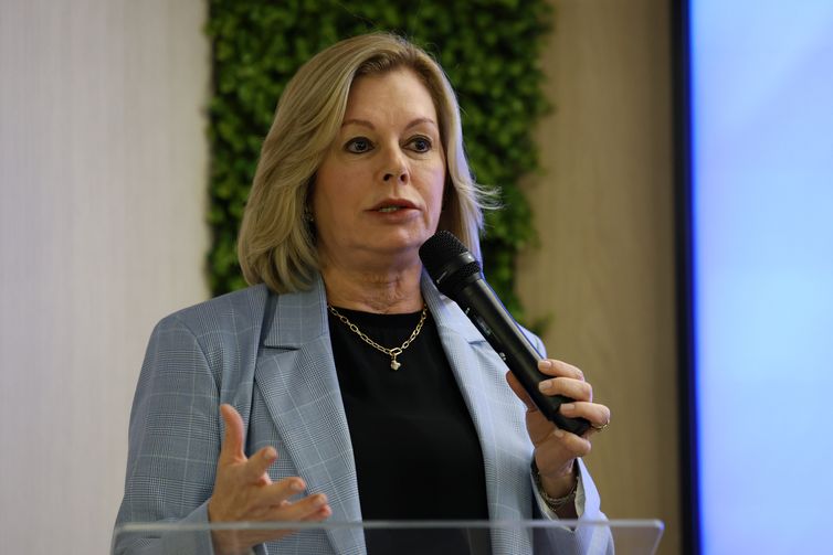 São Paulo (SP), 20/08/2025 - A CEO do Instituto Qualisa de Gestão, Mara Machado, fala sobre a pesquisa Infecção Hospitalar: situação dos hospitais públicos e privados no Brasil, e a campanha Será que precisa? Evitando a resistência antimicrobiana por antibióticos e antifúngicos, lançada pela Sociedade Brasileira de Infectologia - SBI. Foto: Rovena Rosa/Agência Brasil