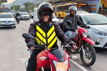 Alfredo Barbosa de Lima/Arquivo Rio de Janeiro (RJ), 05/08/2025 - O diretor do Sindicato dos Empregados Motociclistas do Estado do Rio de Janeiro (Sindmoto-RJ), Alfredo Barbosa de Lima. Foto: Alfredo Barbosa de Lima/Arquivo Pessoal