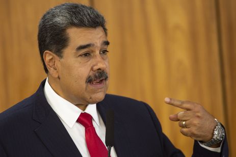 Brasília (DF), 29/05/2023 - O presidente da Venezuela, Nicolás Maduro, durante declaração à imprensa após reunião com o presidente Luiz Inácio Lula da Silva, no Palácio do Planalto. Foto: Marcelo Camargo/Agência Brasil