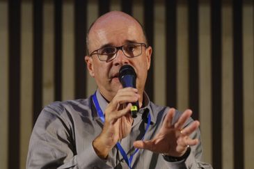 Fernando Frazão/Agência Brasil Rio de Janeiro (RJ), 04/12/2023 - O embaixador Philip Fox-Drummond Gough fala sobre o acordo com a União Europeia na Cúpula Social do Mercosul, no Museu do Amanhã. Foto: Fernando Frazão/Agência Brasil