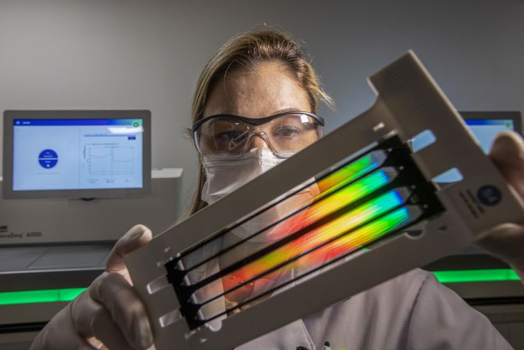 Divulgação/ Einstein Brasília (DF), 27/02/2026 - Dia Mundial das Doenças Raras - Laboratório do projeto Genomas Raros, realizado em parceria do Einstein Hospital Israelita com o Ministério da Saúde
Foto: Divulgação/ Einstein