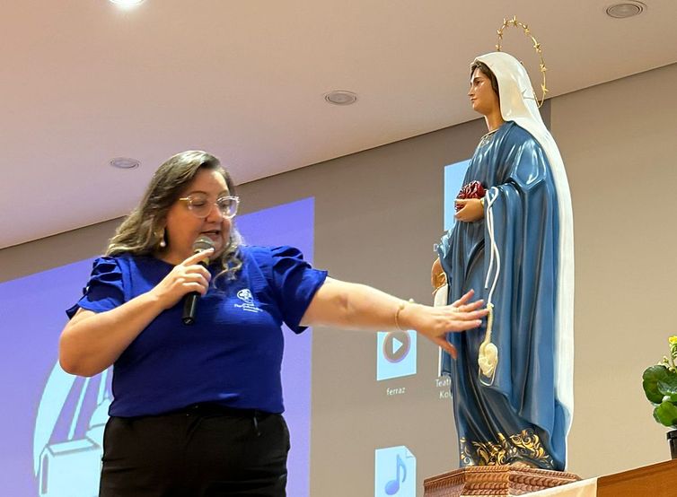 Casa de Saúde Nossa Senhora dos Raros 27/02/2026 - Dia Mundial das Doenças Raras - Rosely Cizotti, diretora de comunicação do Instituto Vidas Raras. Foto: Casa de Saúde Nossa Senhora dos Raros