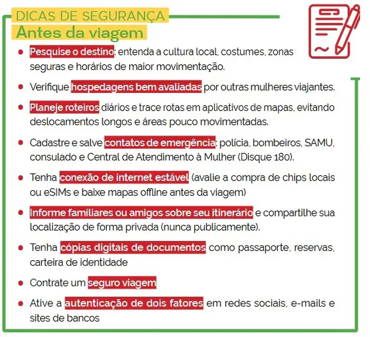 Brasília (DF), 05/03/2026 - Ministério lança guia para tornar turismo solo feminino mais seguro. Foto: MTur/Divulgação