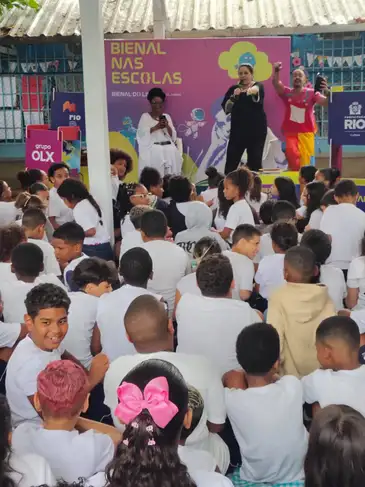 Rio de Janeiro - 05/06/2026 - Bienal das Escolas. Foto: Divulgação/Bienal nas Escolas