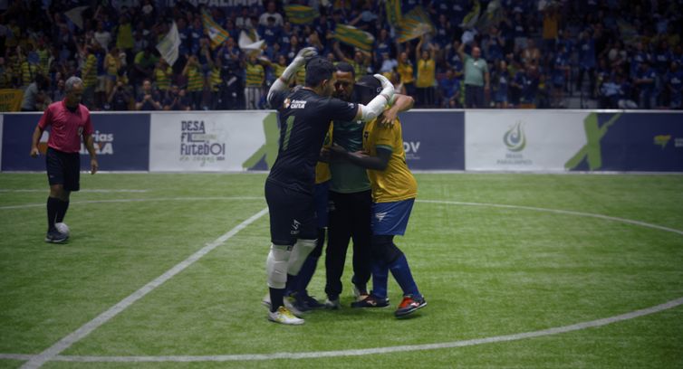 Divulgação/O Jogo Mais Difícil seleção brasileira de futebol de cegos é homenageada no filme O jogo mais difícil - 2026